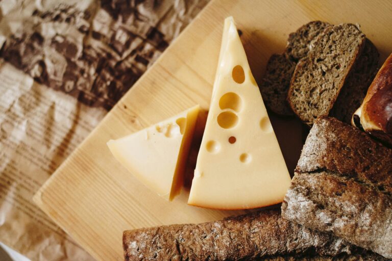 Käse auf Platte